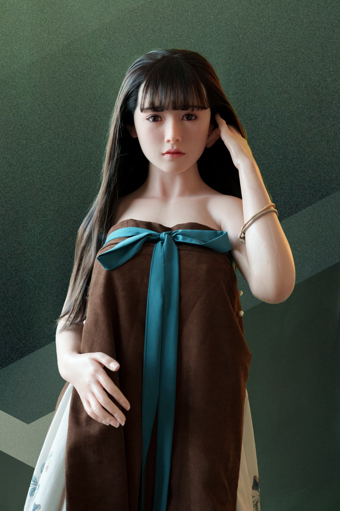 Full Silicone Doll 150 (Head #LGT326, standing feet)